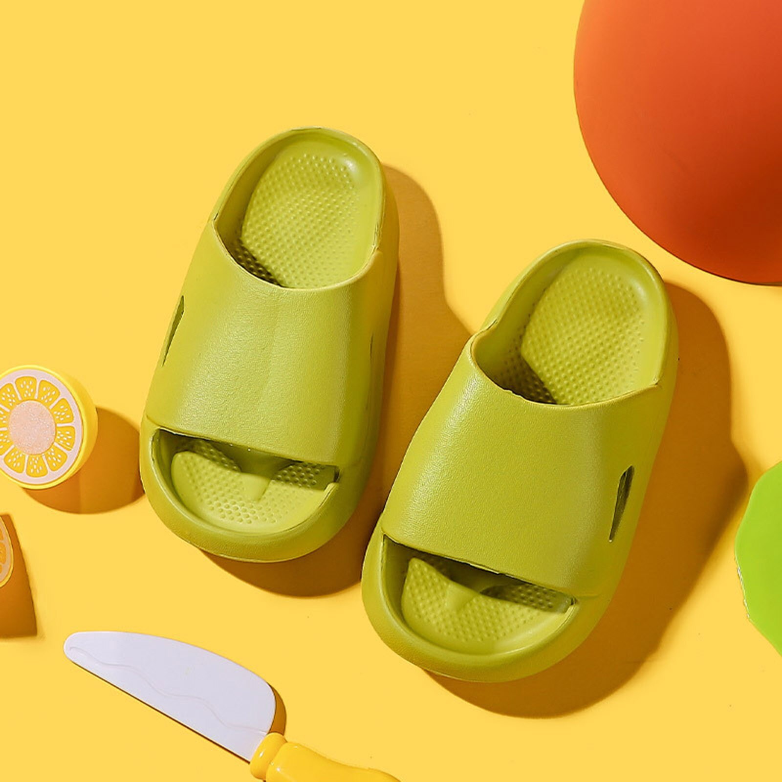 Summer Solid Children's Slippers Shoes For Boys Girls At Home Outdoor Slippers Beach Kids Shoes Eva Shoes For Kids Toddler