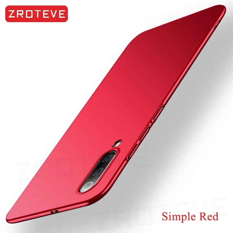 Mi9 fallen zroteve schlanke gefrostete harte pc abdeckung für xiaomi mi 9 se 8 9t 10t Profi xiomi mi9t mi8 mi10 mi10t Hinweis 10 lite telefon hüllen: PE / Blau