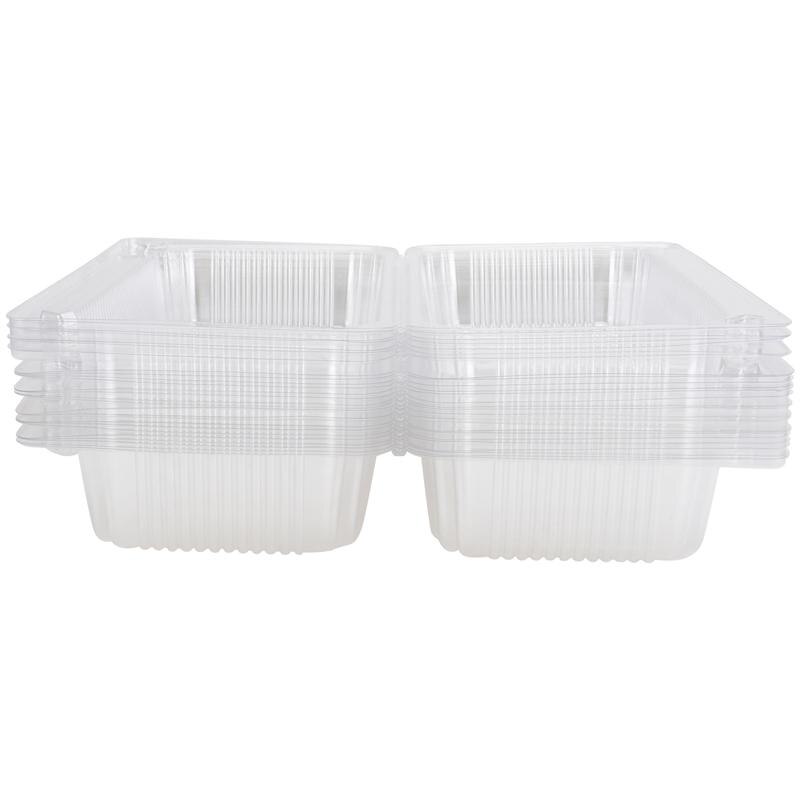 25pcs Disposable Dessert Packaging Box Convenient Practical Cake Box Dessert Box