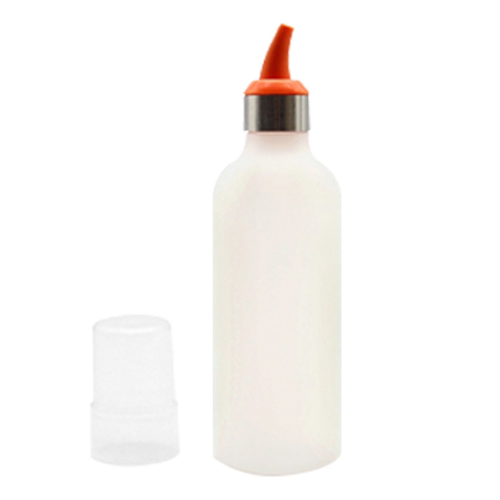 450Ml Plastic Squeeze Fles Kruiderij Flessen Dispenser Voor Jam Saus Azijn Olie Ketchup Mosterd Keuken Koken Accessoires: 02