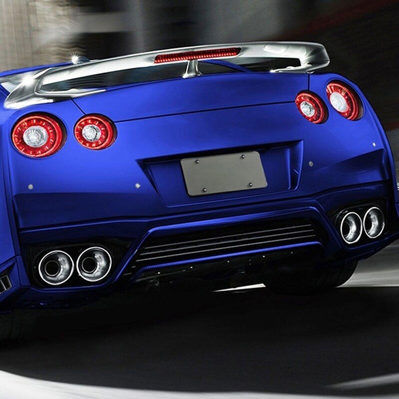 Gerookte Clear Nummerplaat Cover Frame Auto Nummerplaat Frame Houder Trailer Nummerplaat Auto Kenteken Cover Vaste