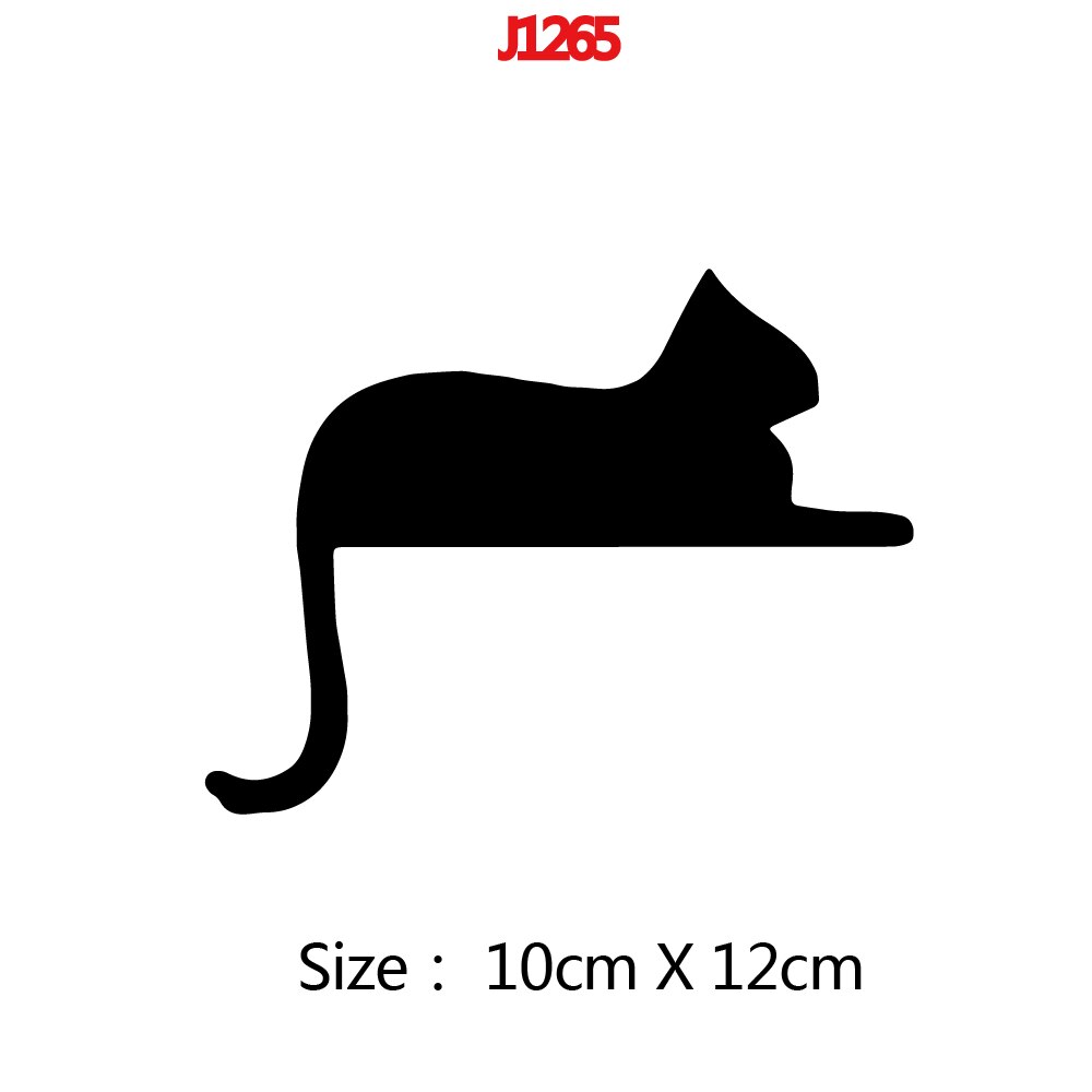 Diy kat aftagelig kunst vinyl wallstickers stue soveværelse vægmaleri: Stil 5