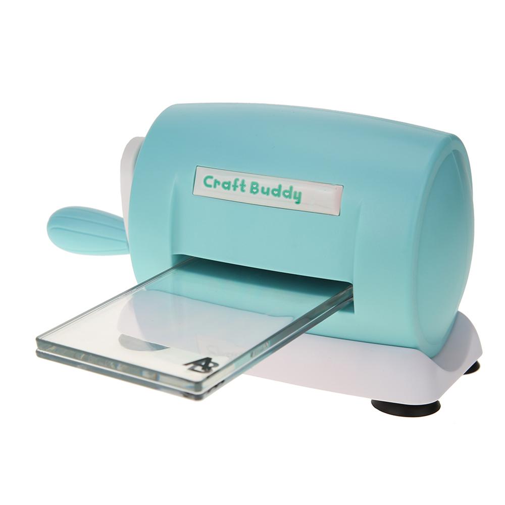 3 Types Die Cutting Embossing Machine DIY Cutter Piece Die-Cut Machine Home DIY Embossing Dies Tool Plastic Changing Machine: Blue155X110X80mm