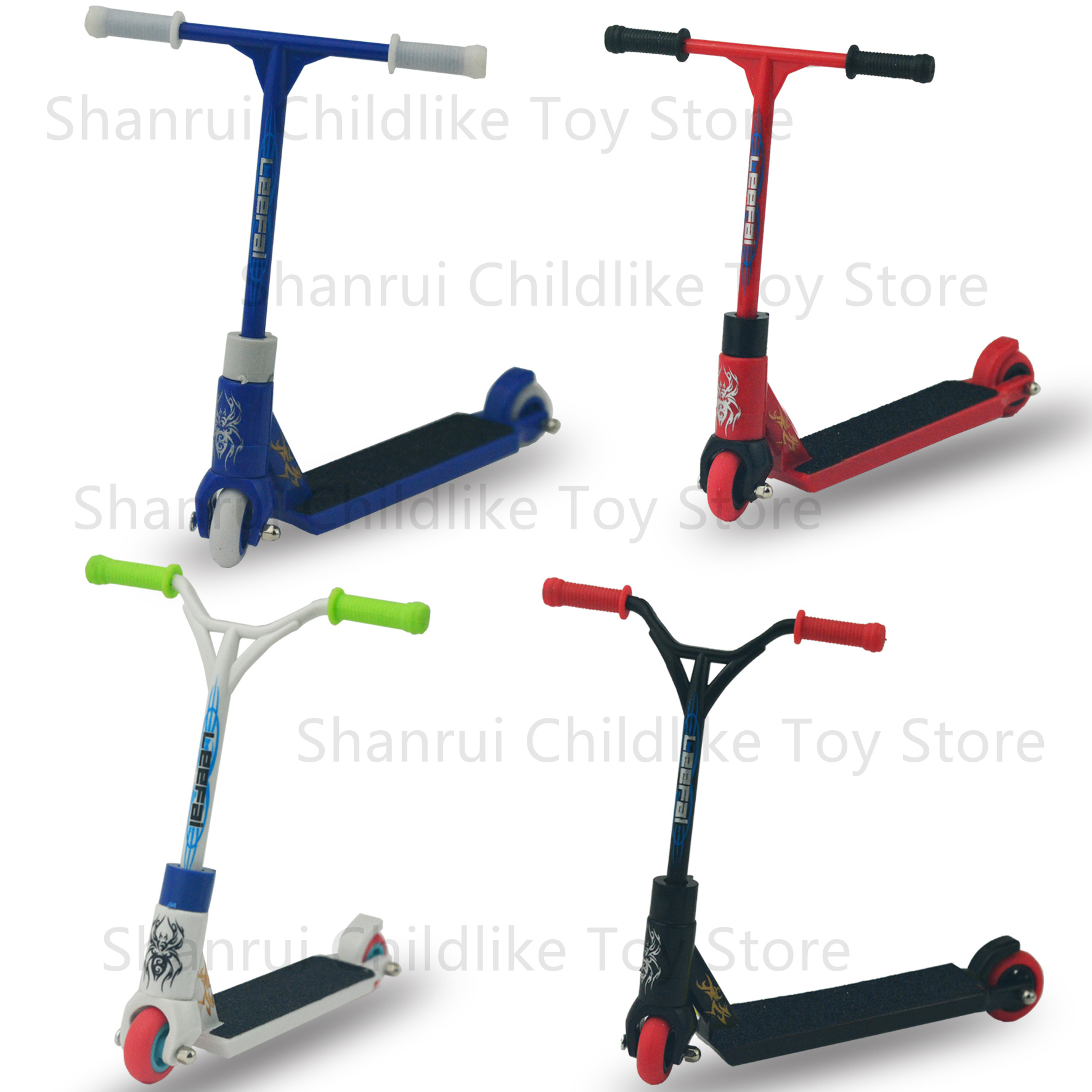 Patinete de dedo de dos ruedas, monopatín de dedo, zapatos de dedo, Mini tela, juguetes educativos para niños, bicicleta de dedo, juguete divertido