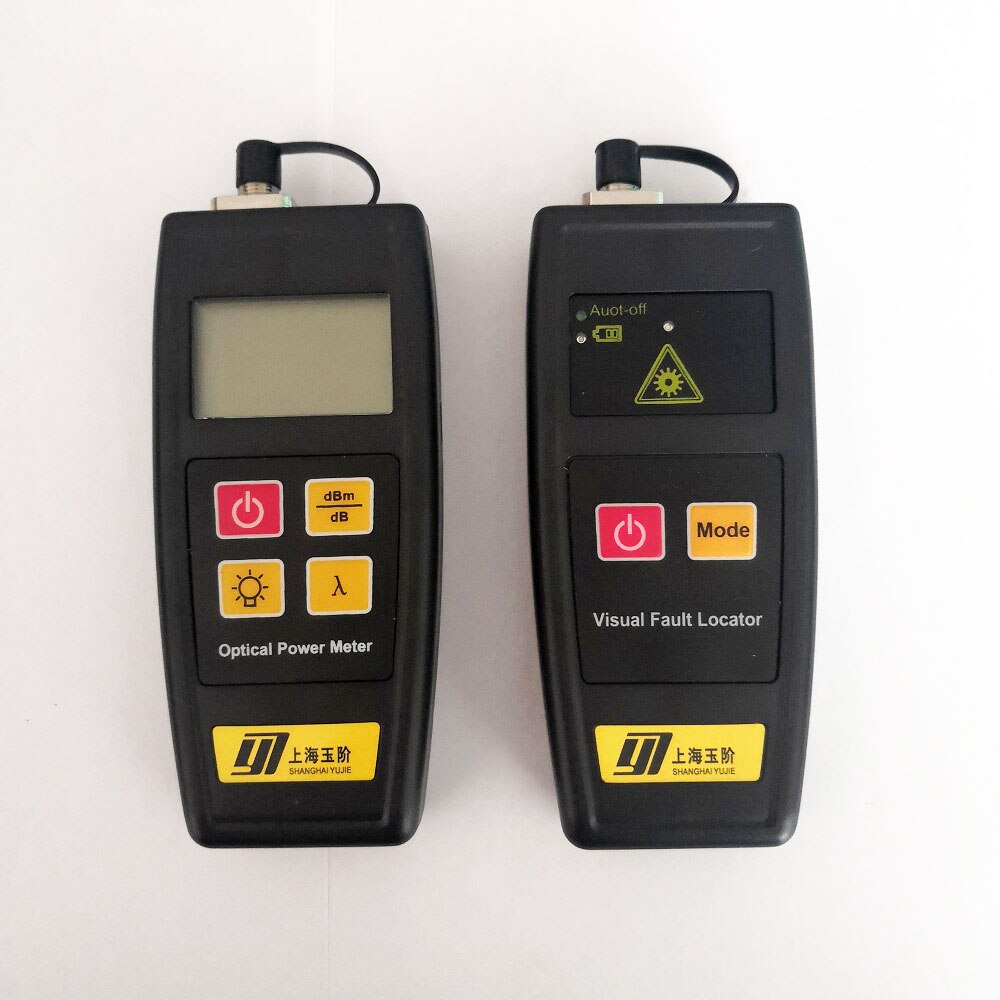 2 in 1 FTTH Tools with Mini Optical Fiber Power Meter and Visual Fault Locator 50MW VFL Fiber Optic Cable Tester