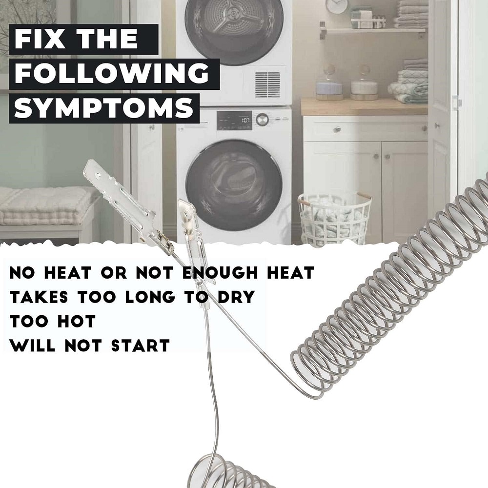 Dryer Heating Element Restring Coil Replacement Part Compatible With Frigidaire Kenmore Gibson Dryers AP2135128 351 AH451032