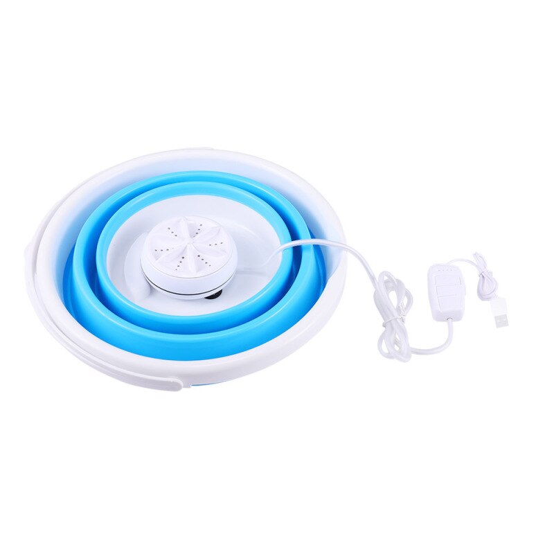 Laundry Portable Mini Turbo Washing Machine With Foldable Usb Powered Laundry Washer Folding Laundry Tub Washing Machine: three in one