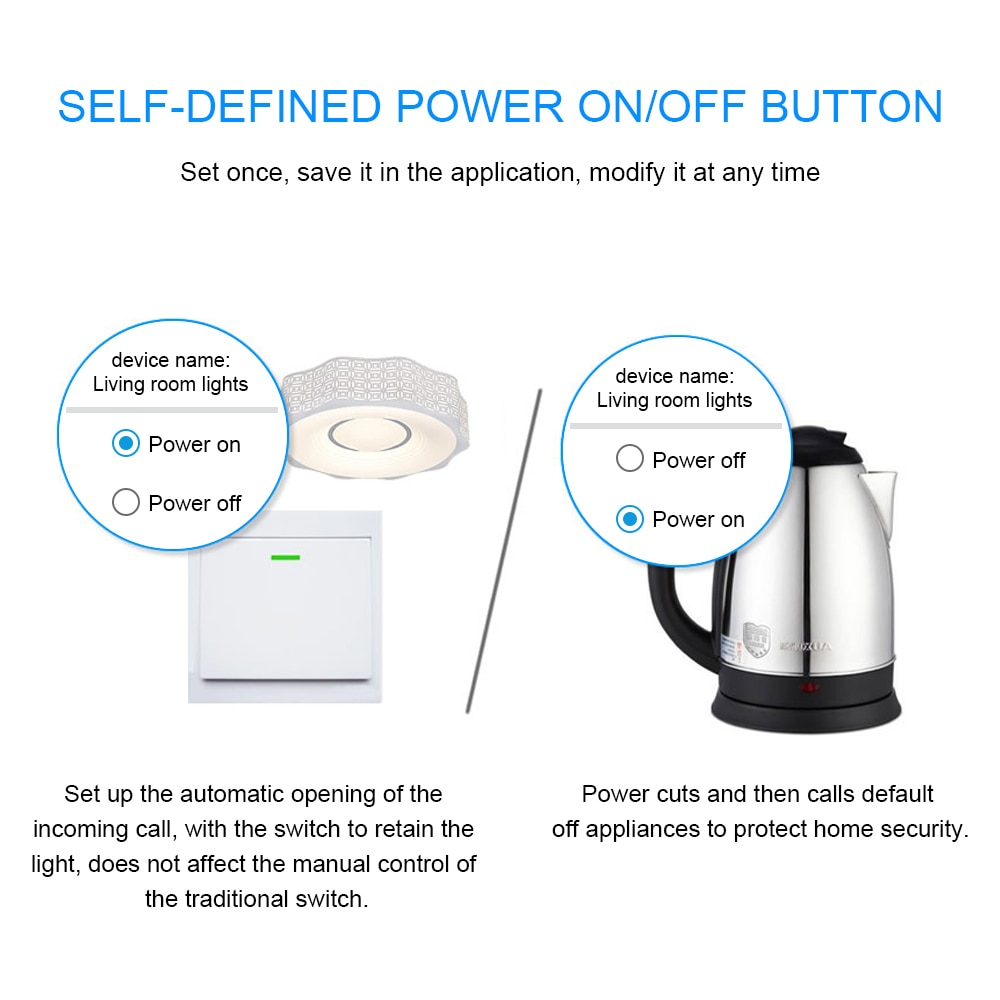Itead Sonoff RF WiFi Smart Switch 433 Mhz télécommande bricolage sans fil intelligent Module domotique pour Google Alexa 10A 220 V