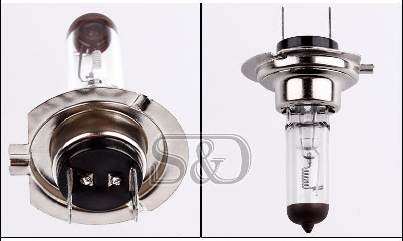 H7 24v 70w 3000k gule tåkelys halogenpærer kjørelys frontlys lampe bil styling bil lyskilde parkering