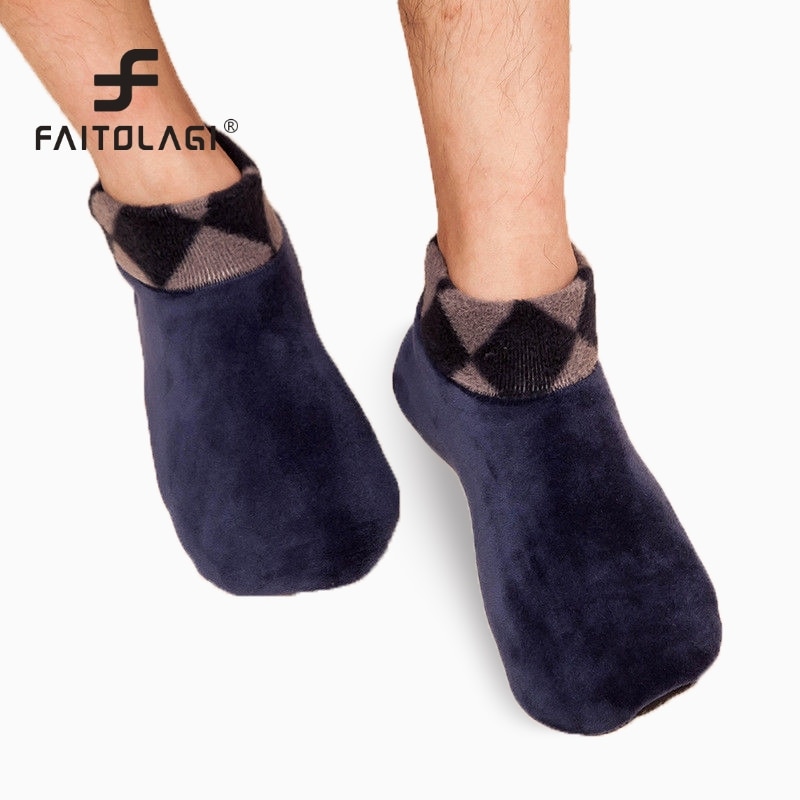 Winter Warm Solid Korte Sokken Thinked Slipper Sokjes Elastische Floor Sok Sneeuw Boot Sokken Sokken Skarpetki Calcetines