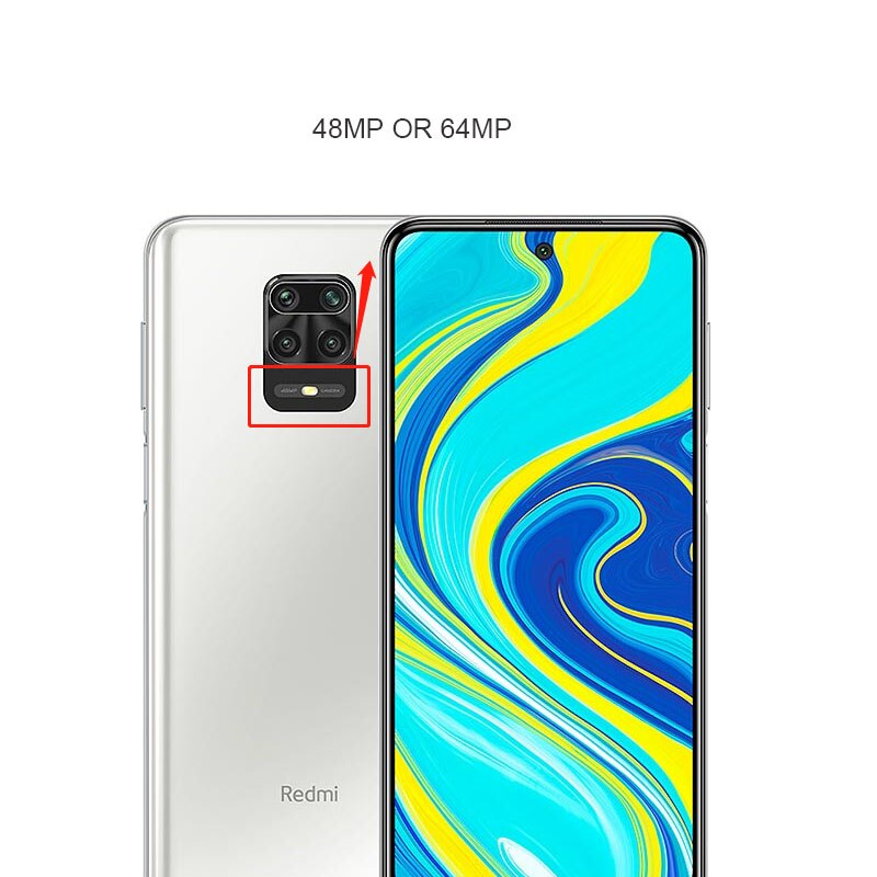 Cover posteriore in vetro per Xiaomi Redmi Note 9 Pro copribatteria custodia posteriore porta pannello in vetro custodia per Redmi Note 9S copribatteria