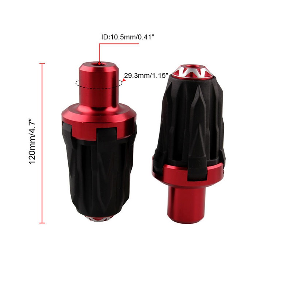 Universele Motorcycle Frame Slider Falling Protector Anti Crash Caps Black Motorcycle Frame Frame Slider Slider Vallen