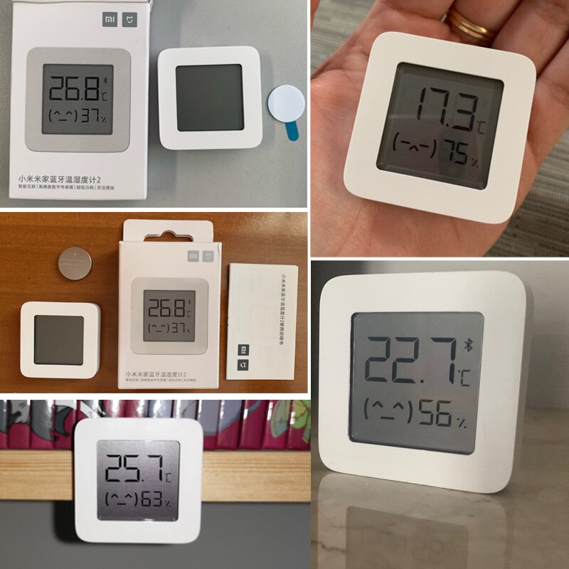 XIAOMI Mijia 3/2/1PCS Bluetooth Thermomètre 2 Sans Fil Électrique Intelligent Hygromètre Numérique Thermomètre avec Mijia APPLICATION