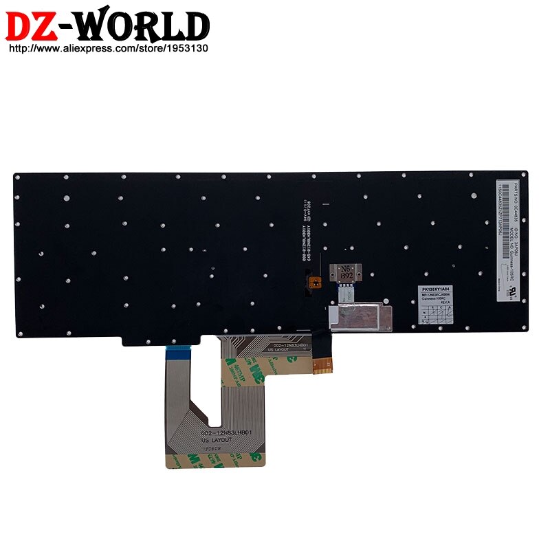 Teclado retroiluminado en inglés para ordenador portátil, Teclado Original para Lenovo Thinkpad S5 S531 S5 S540