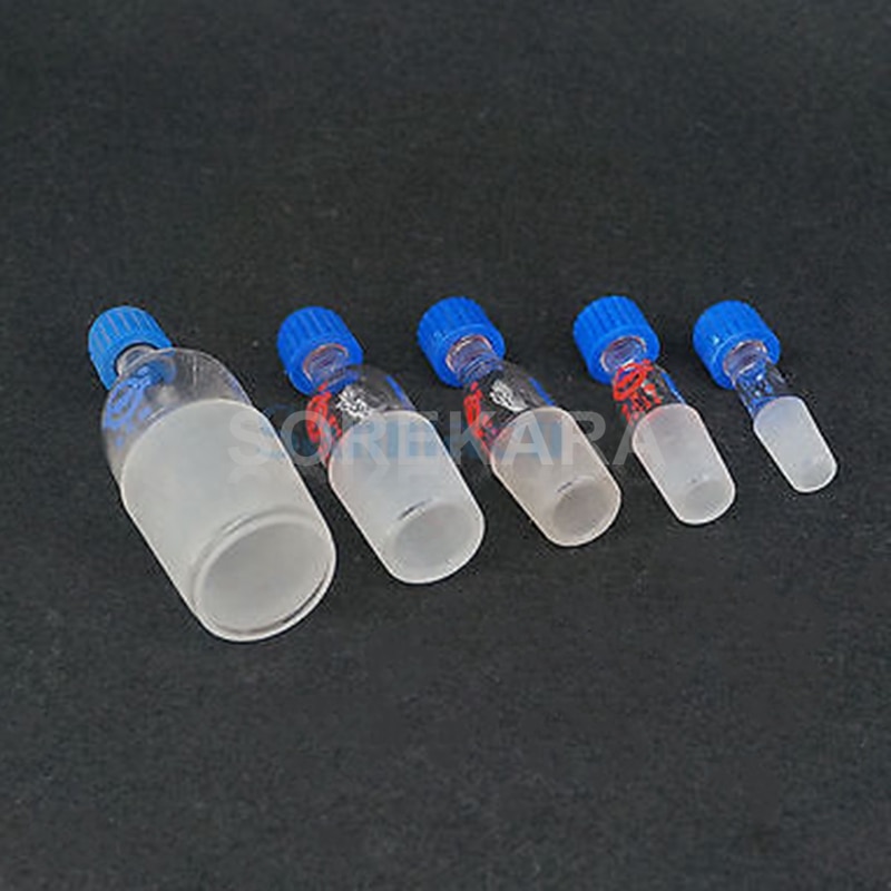 Meerdere Stopper Ground Joint Lab Glas Bus Thermometer Adapter Schroefdop