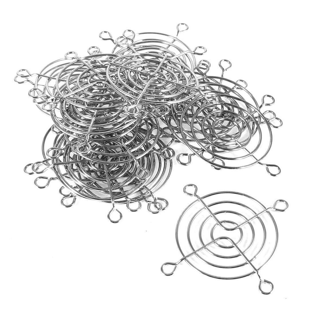 20 stuks Silver Tone Metal Grill Protector Finger Guard voor 60mm Case Fan