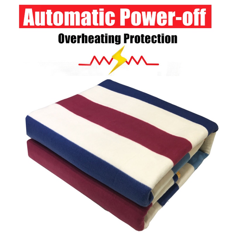 Electric Blanket Double Single 220V Electric Heating Blanket Bed Warmer Electric Heated Blanket Thermostat Fast Heating Heat Pad