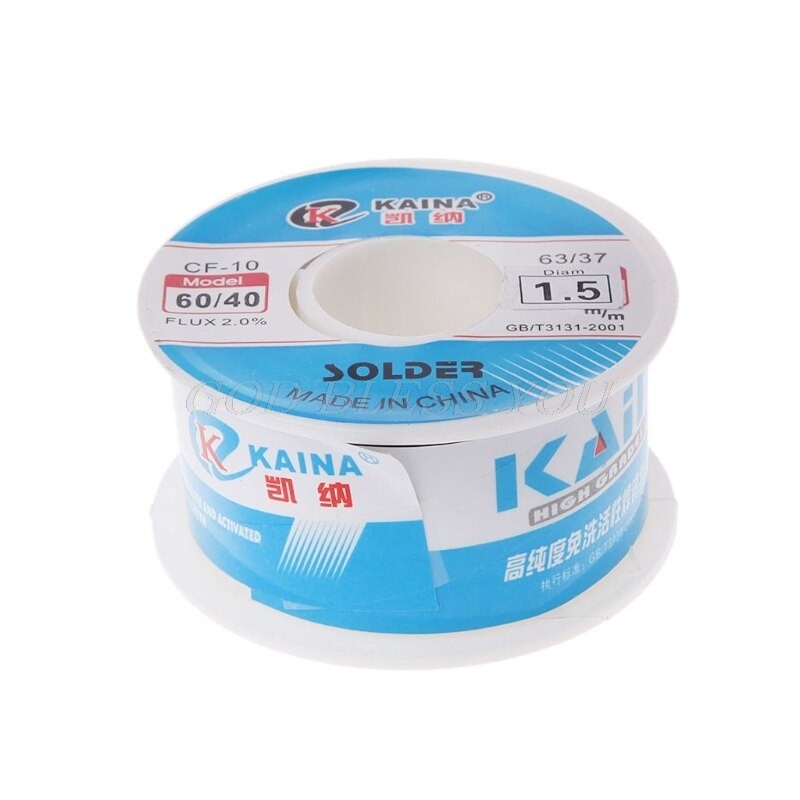 100g 60/40 noyau de colophane étain plomb soudure fil soudure Flux de soudage 2.0% directe