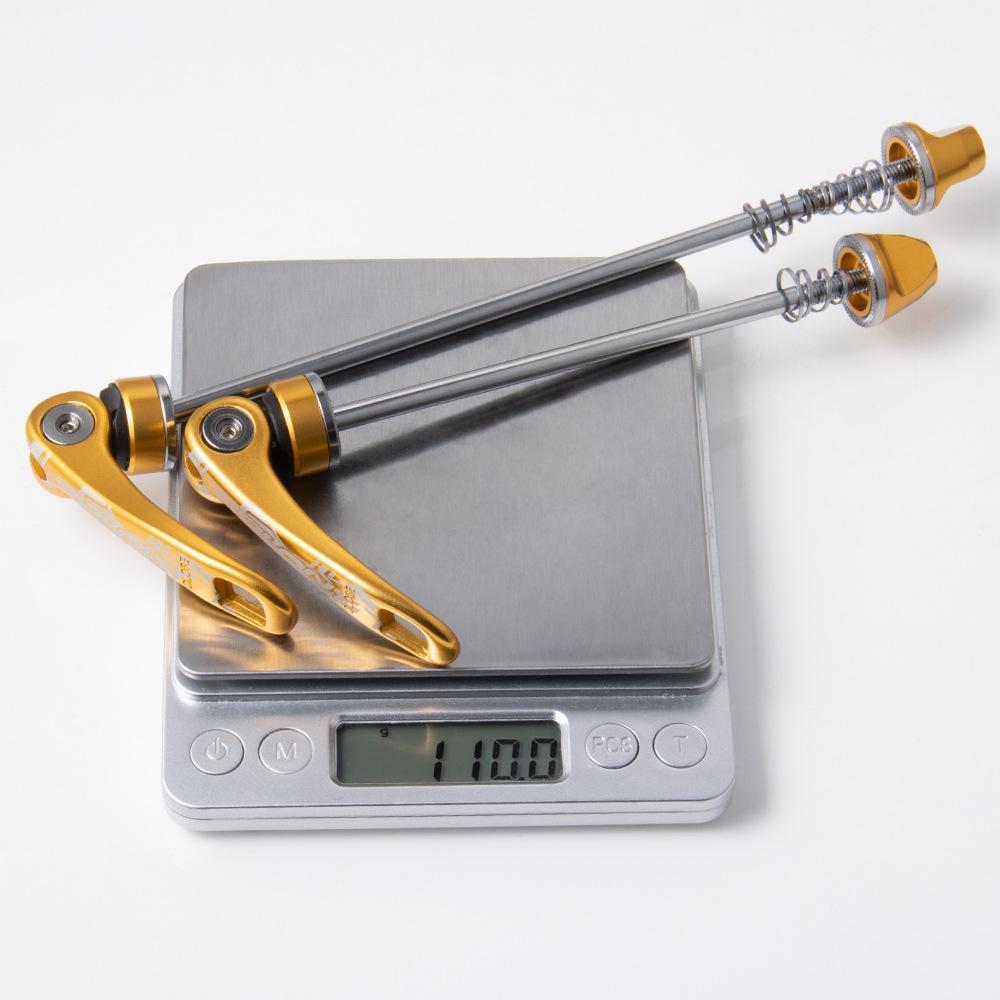 1pair Quick Release Shaft For Mountain Bike Wheel Set Bicycle Removal Tool Portable and Durable Functional Bike Quick Release