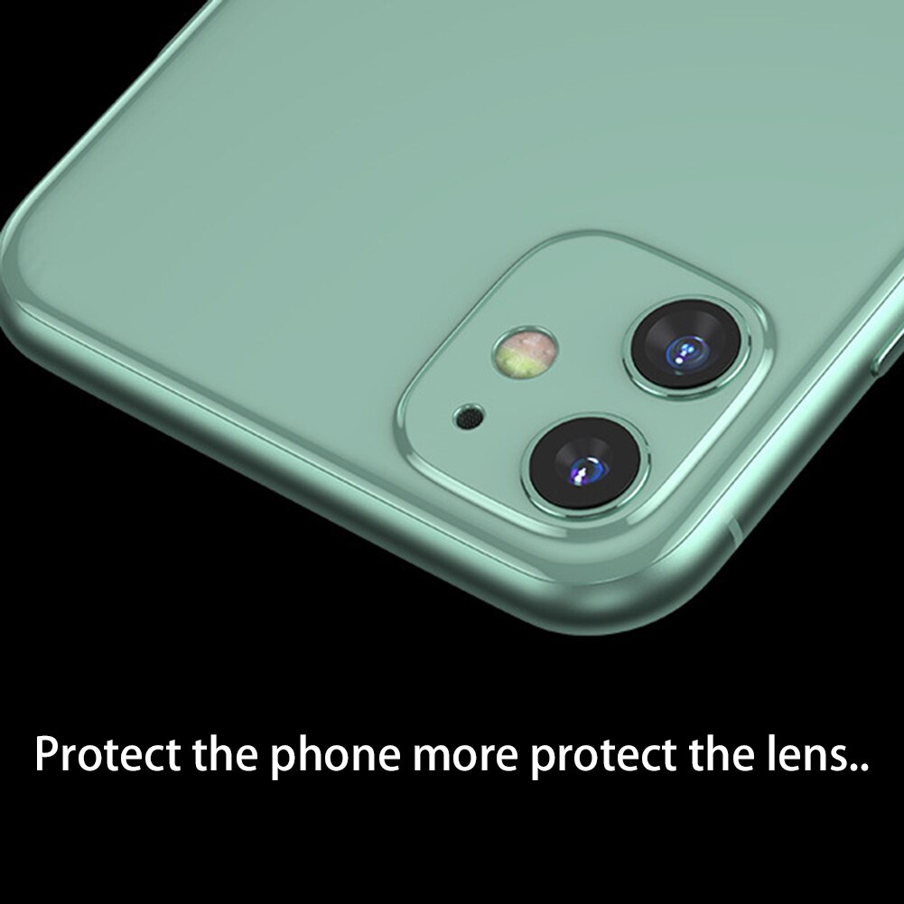 Støvtæt telefon bagkamera linse beskyttelsesfilm cover til iphone 11 pro max anti-reflekterende ultra-tynd anti-ridse cover