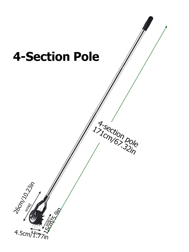 Garden Edger Lawn Tool Wheeled Manual Edging Machine Grass Trimmer Lawn Edge Grinder Lawn Mower Cutter Weeder Cutting Machine: Gold