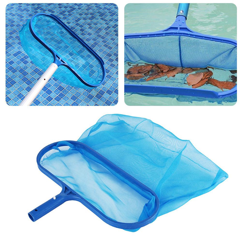 Pool Skimmer Net Swimming Pool Leaf Skimmer Rake Net Bag Catcher Portable Cleaning Tool For Pool Fish Pond Aquarium