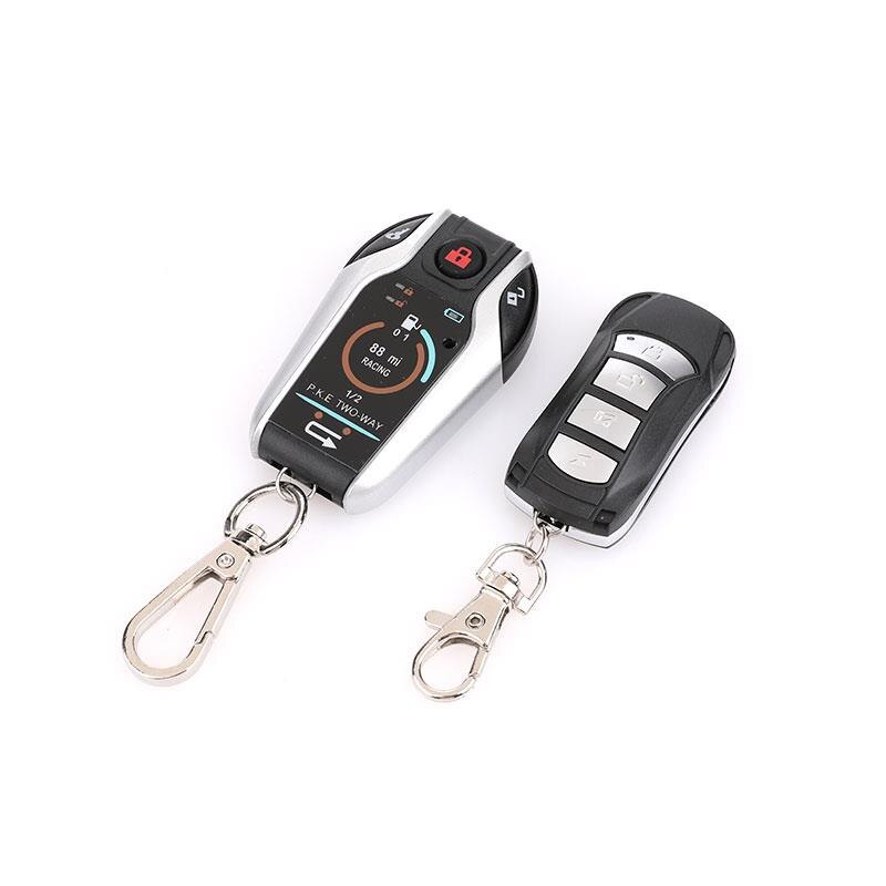 300M Alarm 12V Control Engine Start Motor Anti-Theft Alarm Universal Motorcycle Auto Anti-Theft Alarm Bidirectional PKE