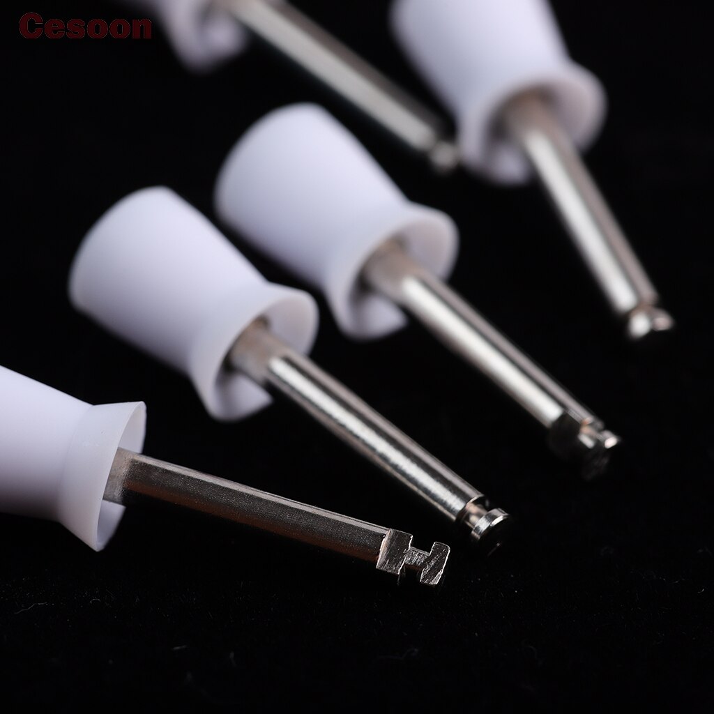 Dental Polishing Cup Latch Type Rubber Prophy Tooth Polish Cups Polishing Brush For Low Speed Handpiece 100/144Pcs Dentist Tools
