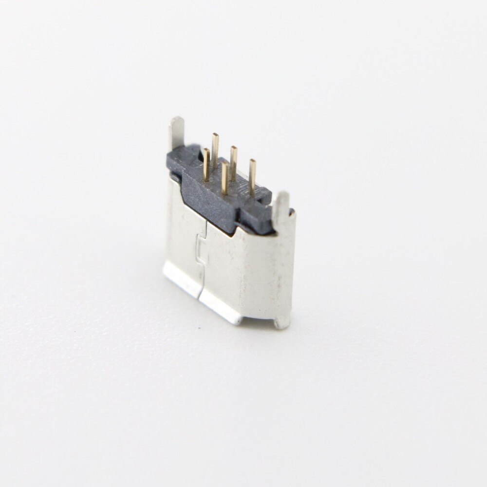 10 Stuks Verticale Micro Usb 5P Vrouwelijke Plug Android Opladen Plug Micro Staart Plug Connector
