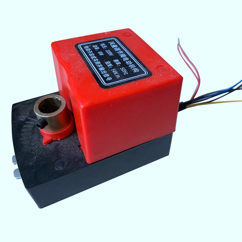 Lucht Demping Klep Ac220V Elektrische Duct Elektrische Damper Actuator Voor Ventilatie Kleppen Met Signaal Feedback