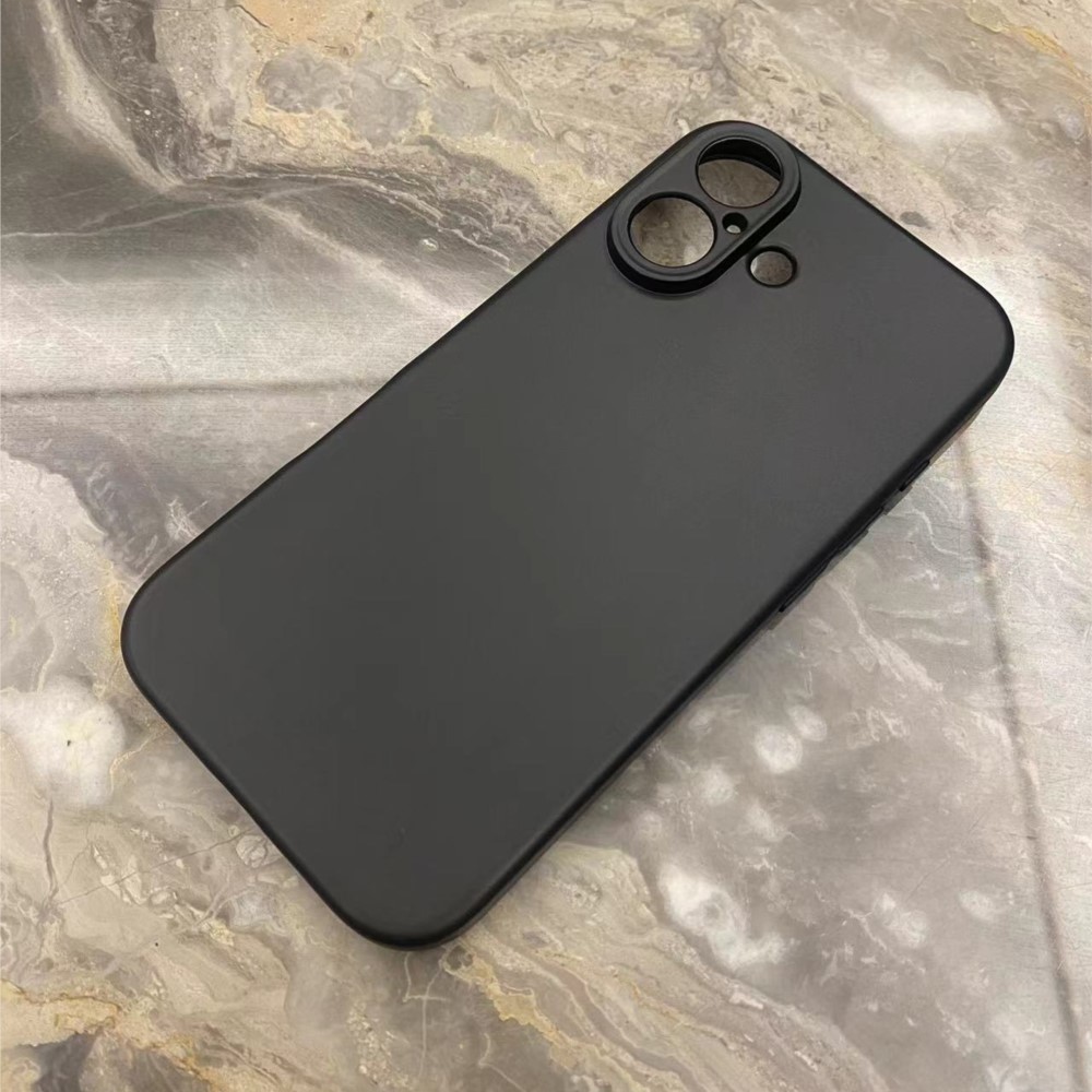 Coque de téléphone de luxe en Silicone mat, étui d'air pour iphone 16 17 Pro Max 16 15 14 13 mini 12 11 Pro Xr XS Max 7 8 Plus SE 16E 17