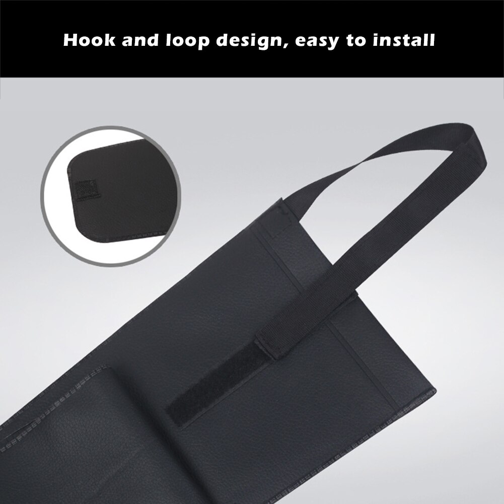 Artificial Leather Car Umbrella Storage Bag Cars Umbrella Pouch Car Seat Back Waterproof Handle Umbrellas Holder Case