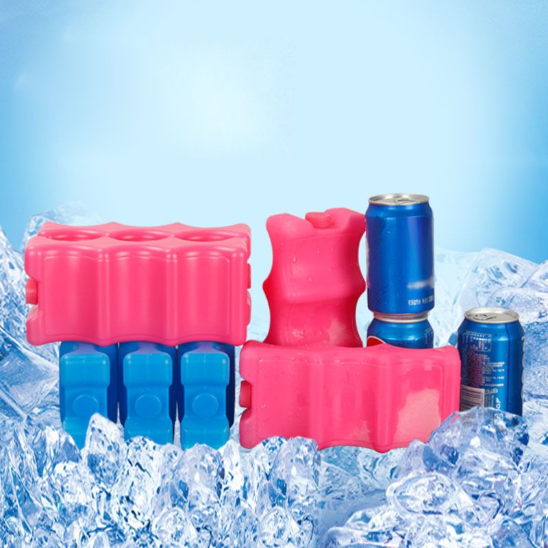 Bloc de glace réutilisable de 600ml | Bloc de glace en brique de glace glacière stockage du lait pour sac isotherme