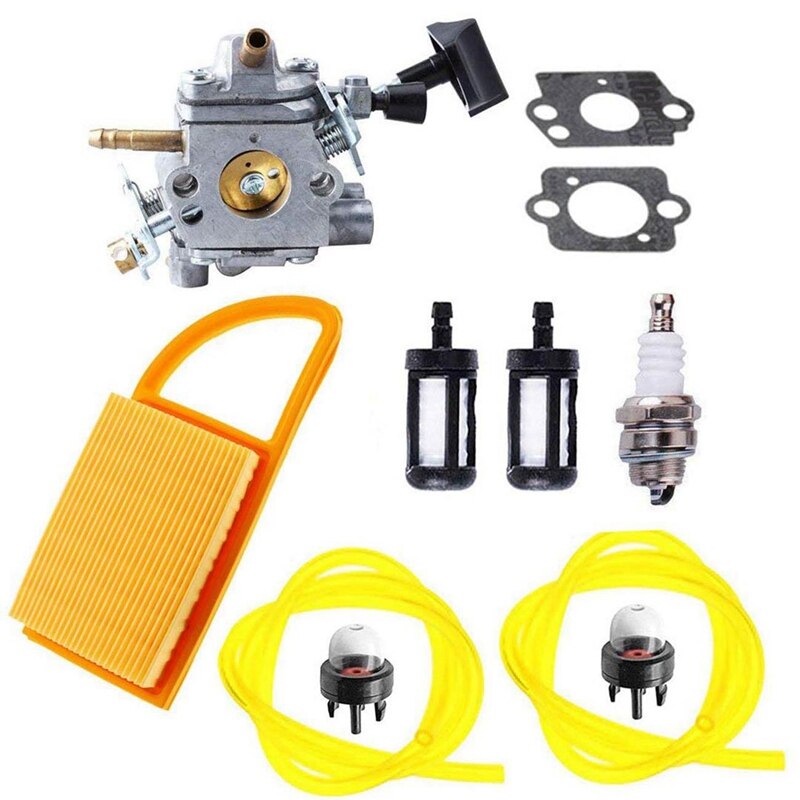 BR550 Carburateur Compatibel Stihl Onderdelen BR600 C1Q-S183 Carb Luchtfilter Brandstoffilter Plug Lamp BR500 BR600 Rugzak Blower: Default Title