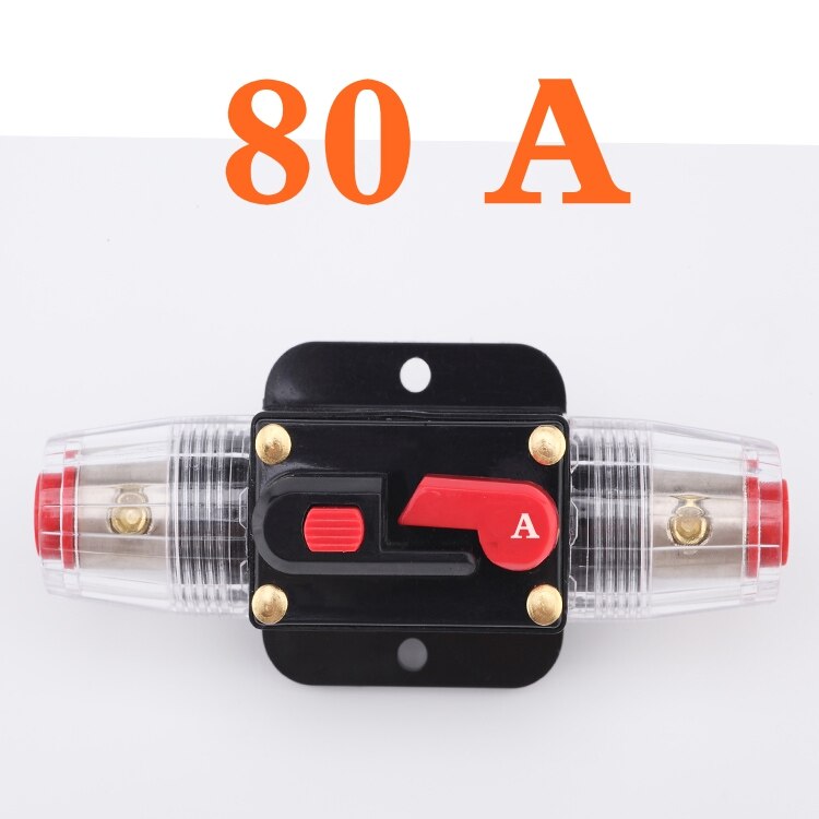 100a 50a 60a 80a 150a 12v 24 auto kuorma-auto audiovahvistin katkaisija sulakepidike agu style stereovahvistin korjaus sulake adapteri: 80a