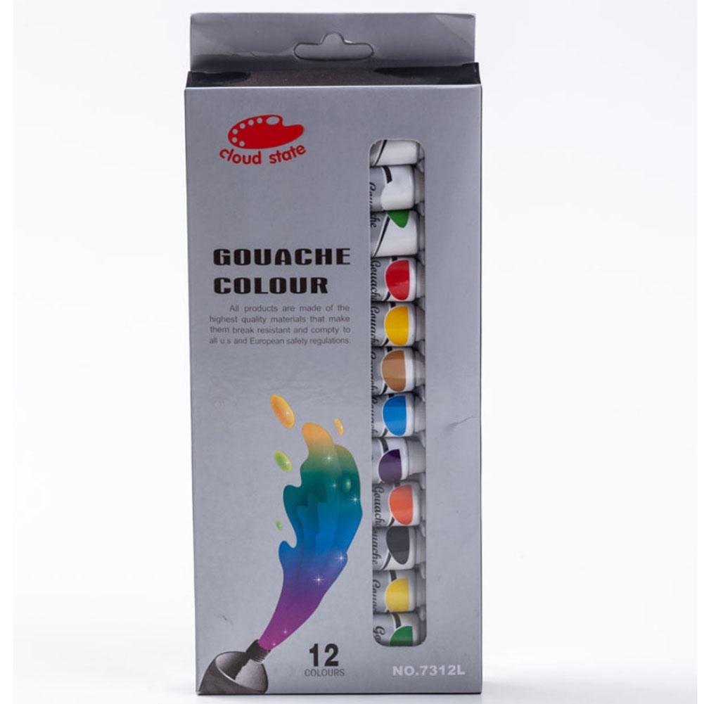 12 Colors Oil Paints Acrylic Paint Set Non-toxic Quick-drying Oil Paint Set Drawing Pigments Art Supplies Art Set: Watercolor paints