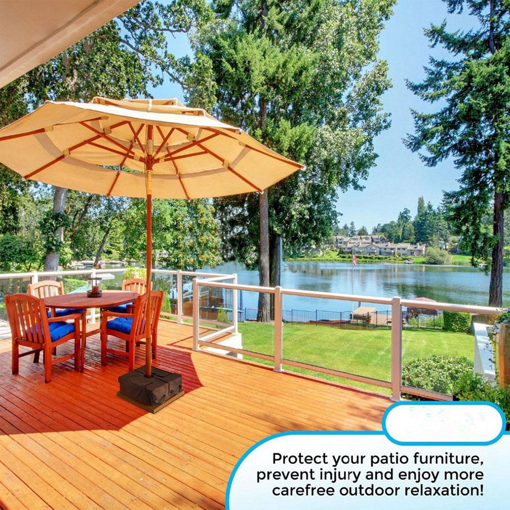 Parasol Stand Bag Portable Weatherproof Umbrella Stand Heavy Duty Sand