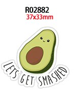 Platte avocado hars accessoires 30 stuks/lot diy decoratie knutselen  r0286 r0287 r0288: R02882