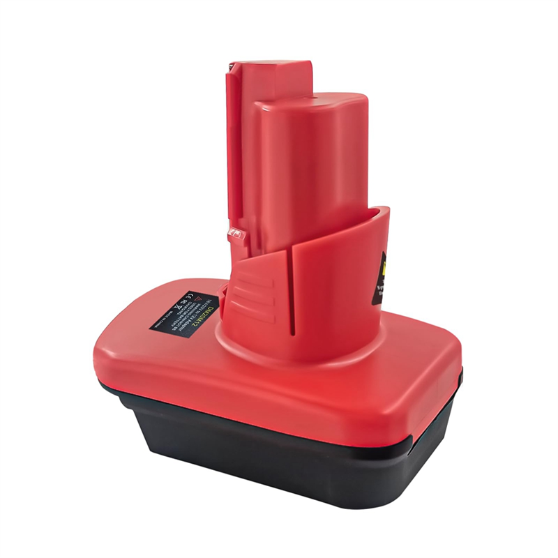 ABKY-DM20M12 Akku-Adapter für Dewalt 20 V für Milwaukee 18 V M18 Akku, umwandelbar in für Milwaukee 12 V M12 Akku-Werkzeuge
