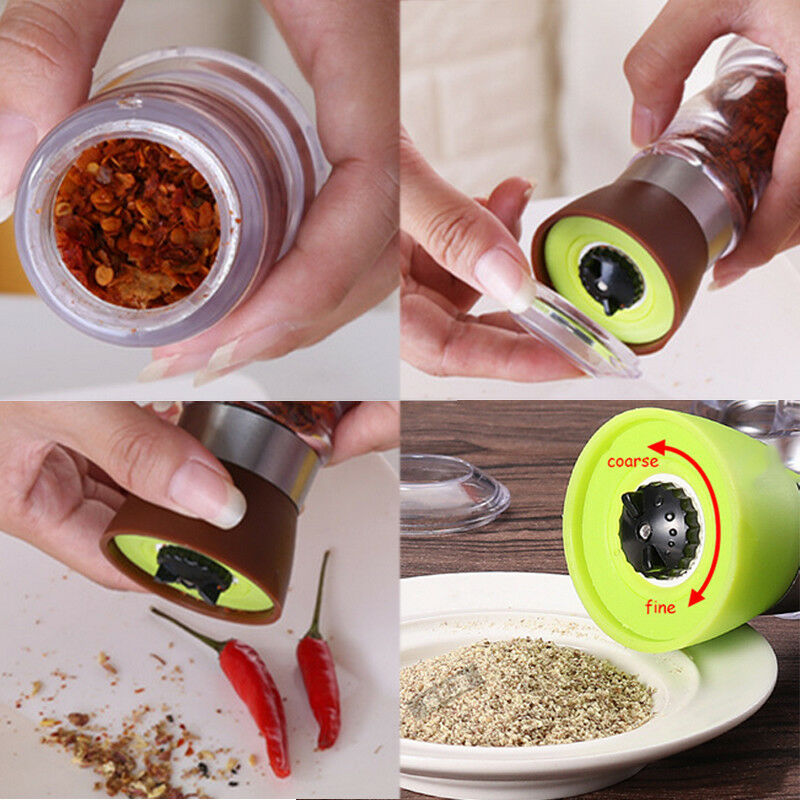 1pc Manual Pepper Grinder Pepper Mill Grinding Machine Kitchen Tool