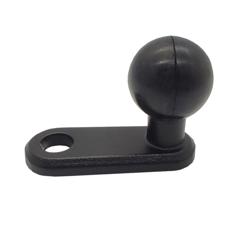 L Vorm 360 Graden Universele Rotary Aluminium Base Houder Balhoofd Achteruitkijkspiegel Ram Mount Voor Motorfiets