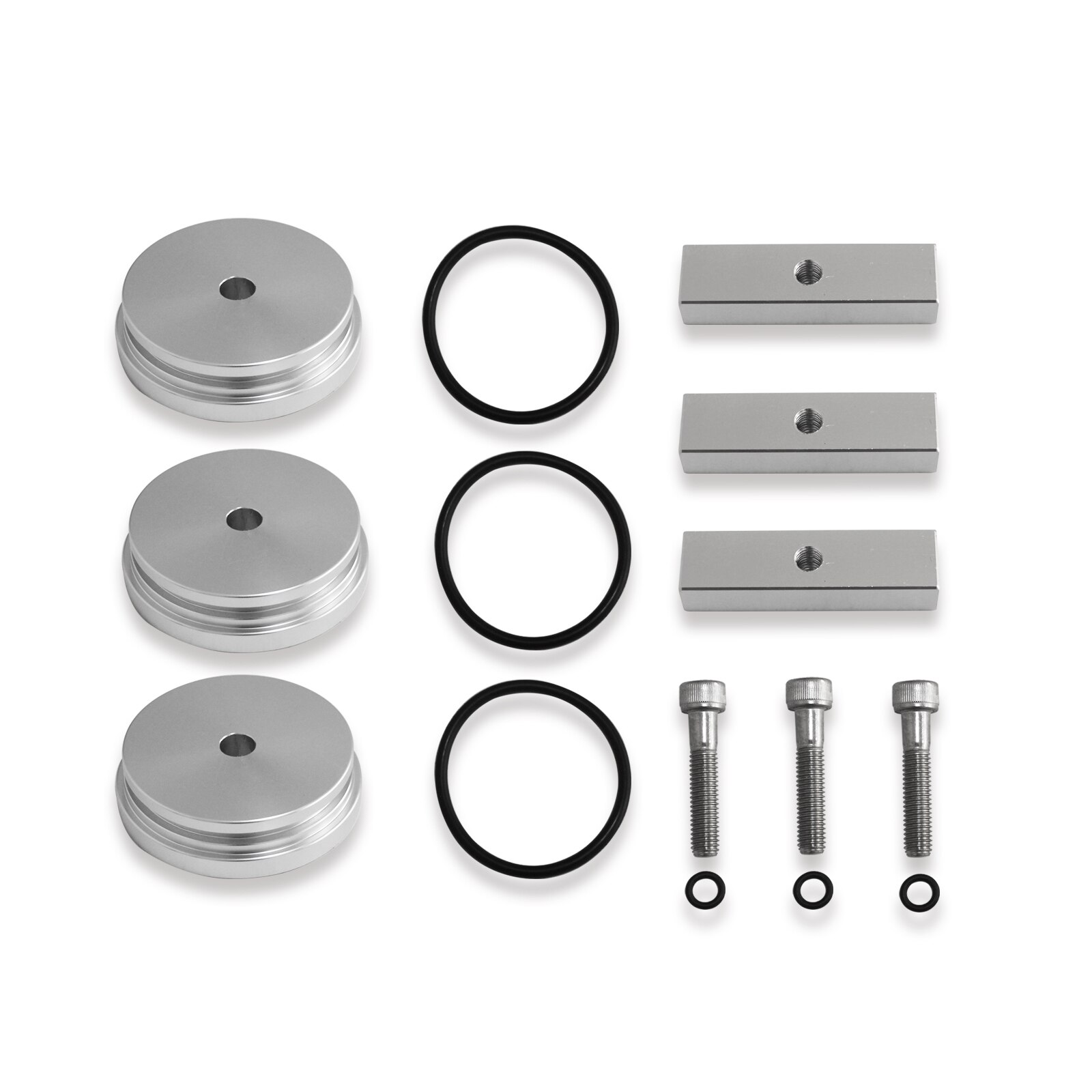 1/2/3 pcs Cummins Billet Aluminum Freeze Plug Kit Replacement for DODGE Diesel 5.9L 12v/24v 89-07