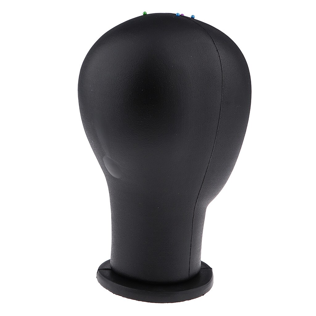 100% PU Leather Wig Head Easy To Install Wig Head with Mount Hole For Wig Diaplay,Making,Styling