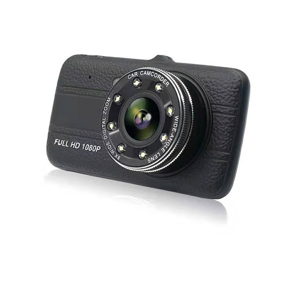 ELRVIKE Hd 1080p di dash cam a doppio obiettivo da 4.0 pollici con schermo grande