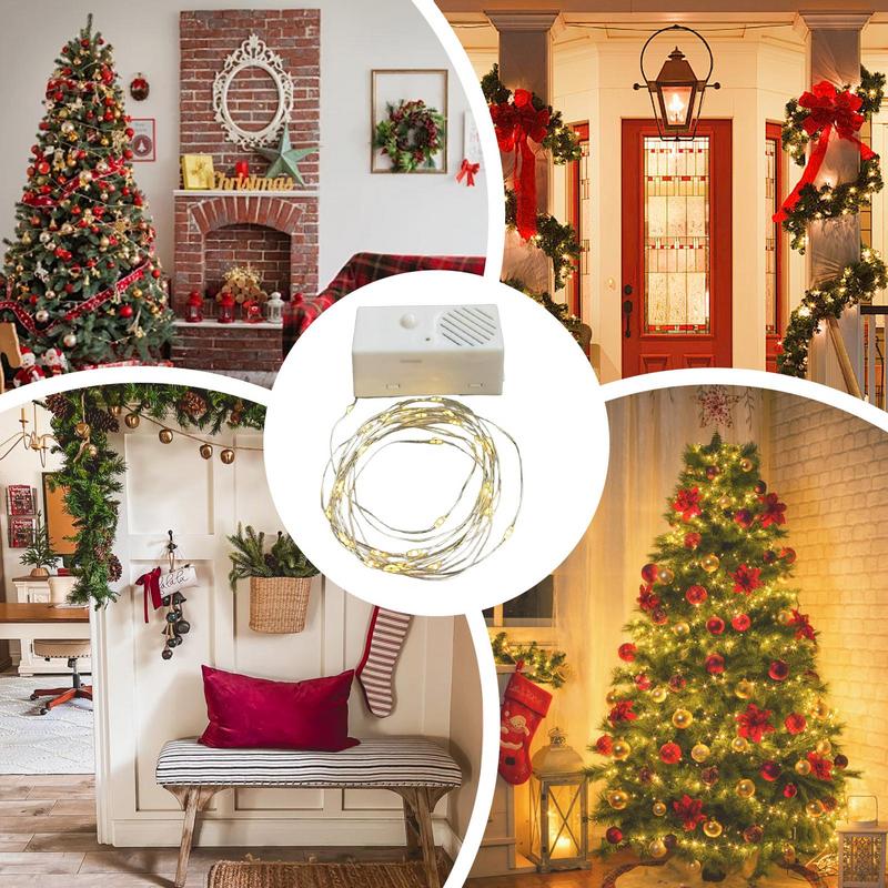 Speeldozen en beeldjes Heldere kleuren Speeldozen met led-kleurverlichting Prachtig kerstdecor voor Kerstmis