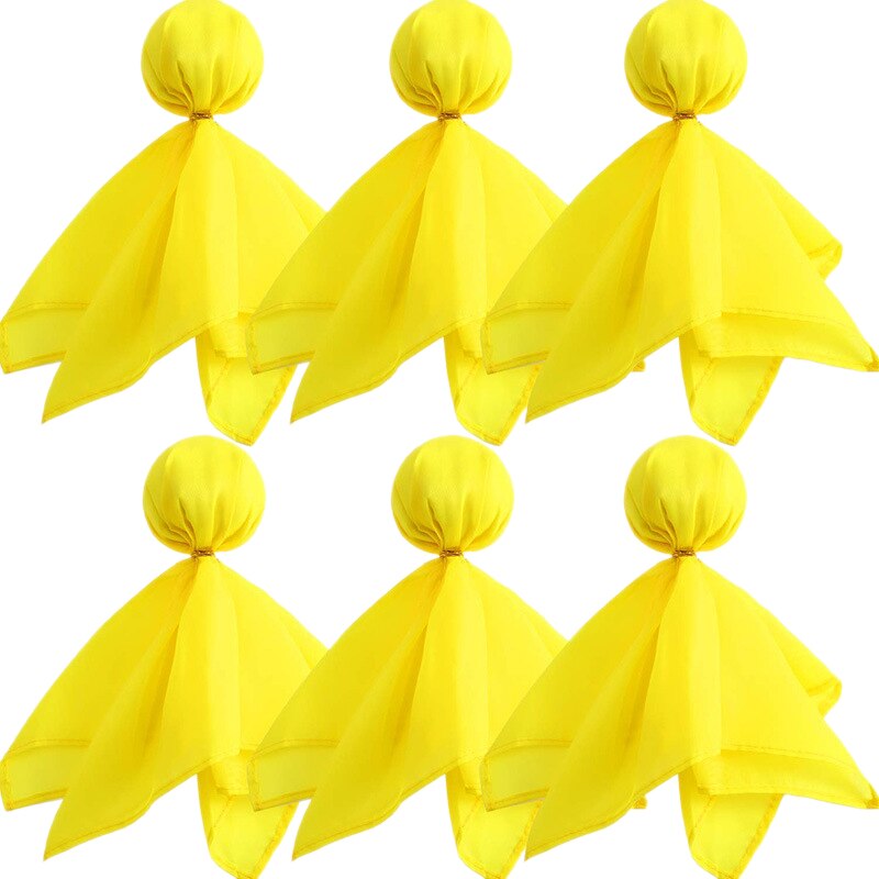 6 Pieces Football Penalty Flag Tossing Flags Sports Fan Set Penalty Flag Party Accessory