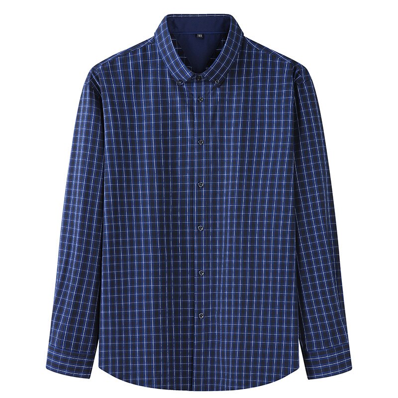 Plus size 7xl 8xl 10xl merk heren overhemd met lange mouwen rooster business casual herfst los overhemd heren blauw rood