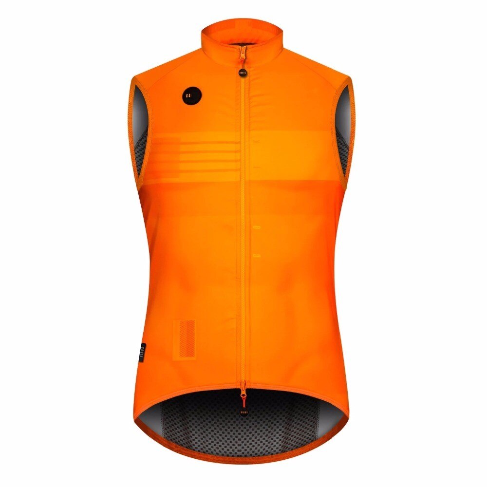 Orange höst topp pro team lätt vind vindtät cykel gilet män eller kvinnor cykling vindskydd väst mtb vind väst