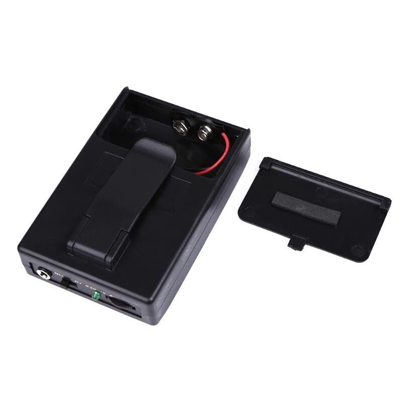 3.5mm stereo draadloze fm zender ontvanger lavalier revers clip microfoon