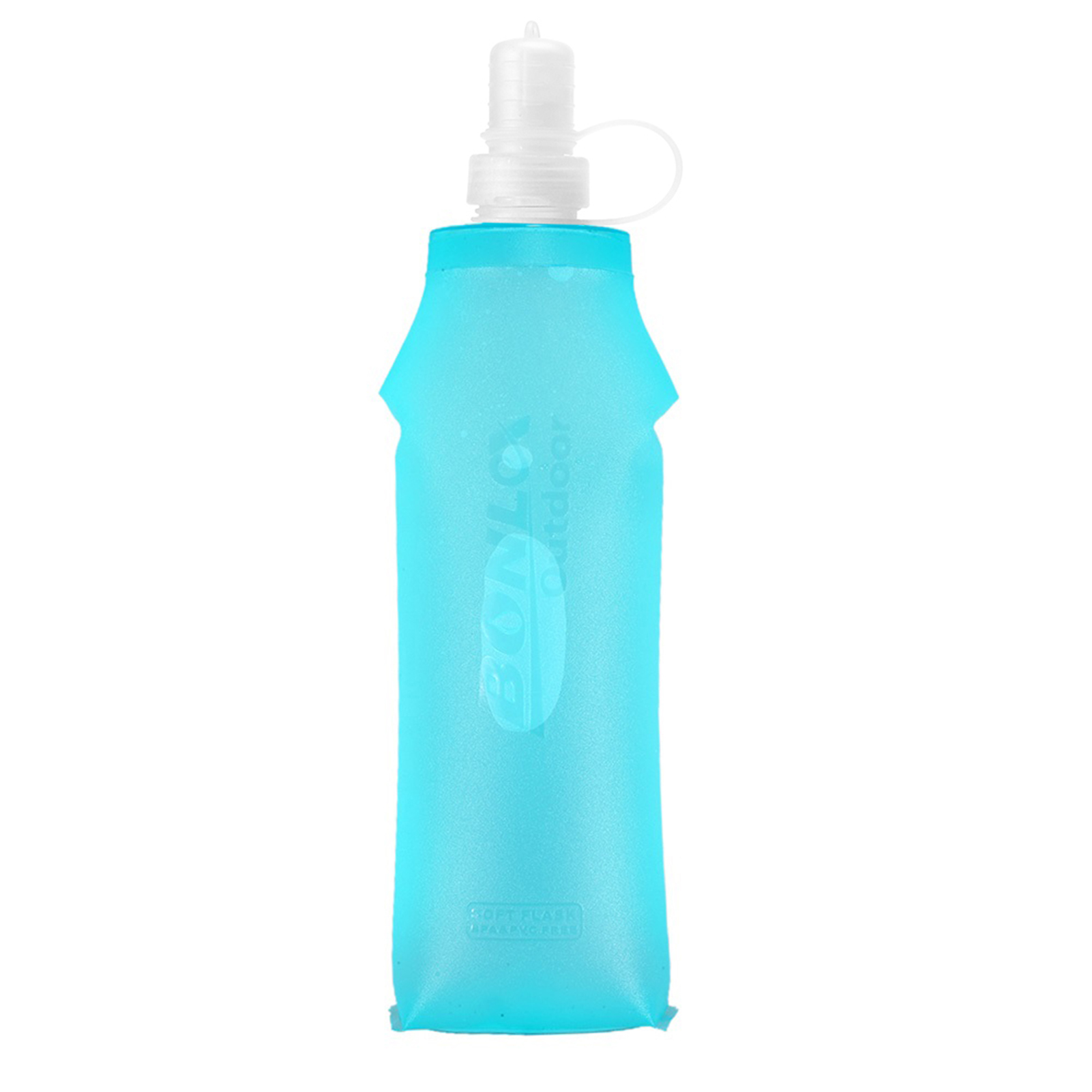 250/500ml TPU Portable Sport Folding Flask For Outdoor Running Climbing Camping Collapsible Water Bag: green